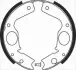Тормозные колодки барабанные STARLINE BC 08350 (фото 1)
