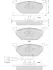 Тормозные колодки STARLINE BD S003S (фото 2)