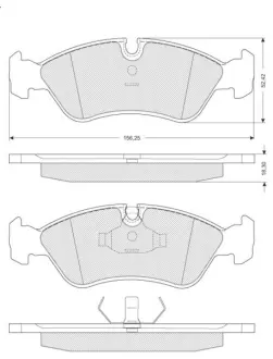 Гальмівні колодки STARLINE BD S037