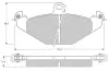 Тормозные колодки STARLINE BD S059 (фото 1)