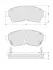 Тормозные колодки STARLINE BD S094 (фото 1)