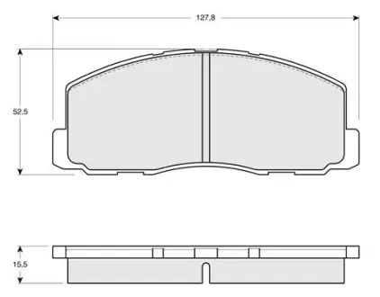 Гальмівні колодки STARLINE BD S119
