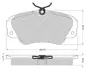 Тормозные колодки STARLINE BD S121 (фото 1)