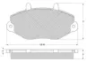 Тормозные колодки STARLINE BD S137 (фото 1)