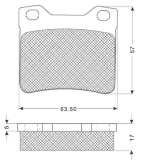 Тормозные колодки STARLINE BD S174