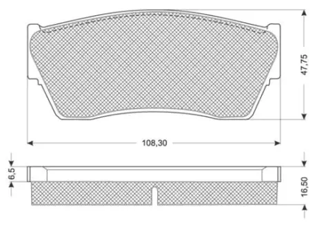 Тормозные колодки STARLINE BD S177