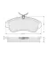 Тормозные колодки STARLINE BD S203 (фото 1)