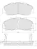 Тормозные колодки STARLINE BD S214 (фото 1)