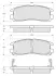 Тормозные колодки STARLINE BD S230 (фото 1)