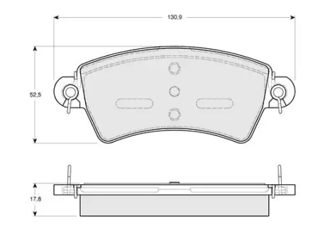 Тормозные колодки STARLINE BD S233