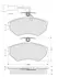 Тормозные колодки STARLINE BD S235 (фото 1)