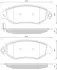 Тормозные колодки STARLINE BD S244 (фото 1)