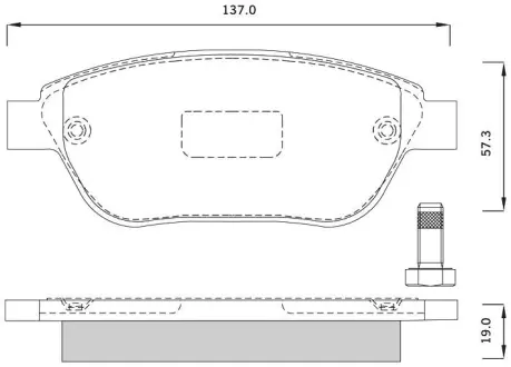 Гальмівні колодки STARLINE BD S248
