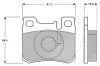 Тормозные колодки STARLINE BD S283 (фото 1)