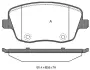 Тормозные колодки STARLINE BD S322 (фото 1)