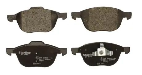 Гальмівні колодки STARLINE BD S345