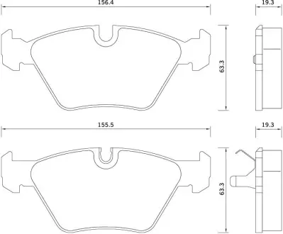 Тормозные колодки STARLINE BD S359