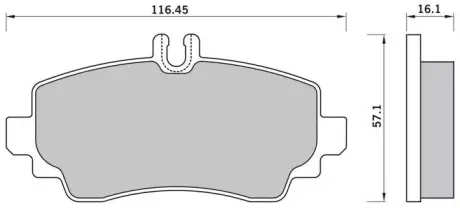 Тормозные колодки STARLINE BD S369