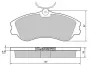 Тормозные колодки STARLINE BD S374 (фото 1)