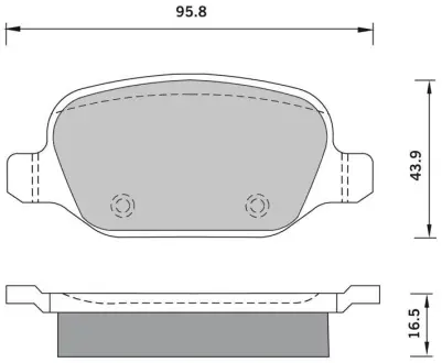 Гальмівні колодки STARLINE BD S382