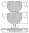 Тормозные колодки STARLINE BD S384 (фото 1)