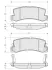 Тормозные колодки STARLINE BD S425 (фото 1)