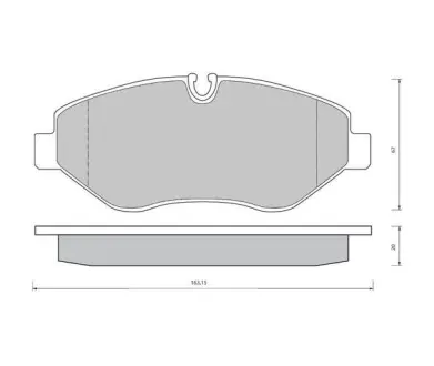 Тормозные колодки STARLINE BD S426
