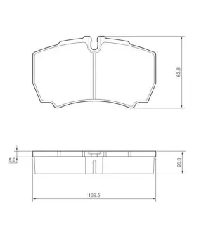 Тормозные колодки STARLINE BD S432