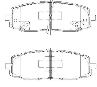 Тормозные колодки STARLINE BD S449