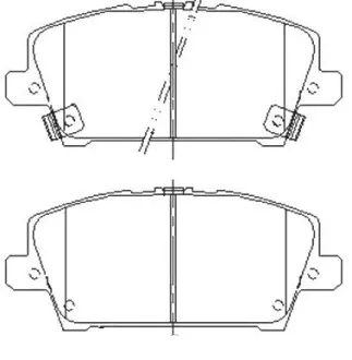 Гальмівні колодки STARLINE BD S485