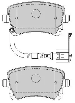 Тормозные колодки STARLINE BD S826P