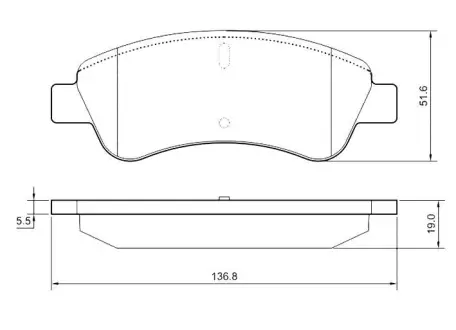 Гальмівні колодки STARLINE BD S842P