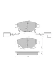 Гальмівні колодки STARLINE BD S850P