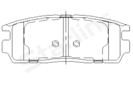 Гальмівні колодки STARLINE BD S851P