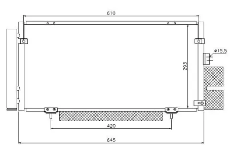 Конденсер STARLINE SUA5073D