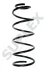 Пружина передняя L=465mm Ulysse,Citroen C8,Peugeot 807 02- Suplex 09123 (фото 1)