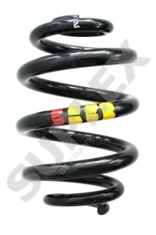 VW пружина задня L=255mm T5 03- (жовт./оранж.) Suplex 39459
