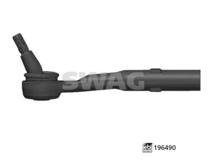 Наконечник рульової тяги Swag 33112184