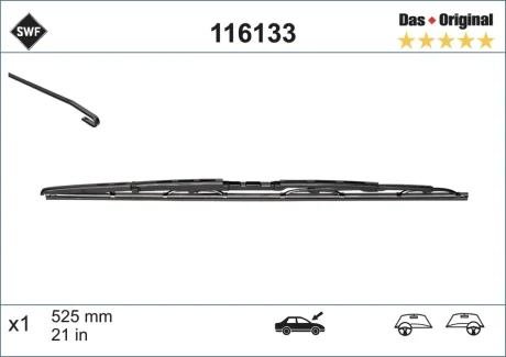 Склоочисник SWF (Valeo) 116133