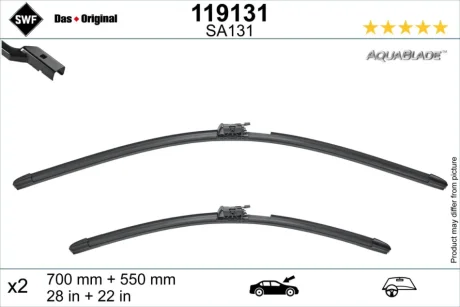 Щітка склоочисника SWF (Valeo) 119131