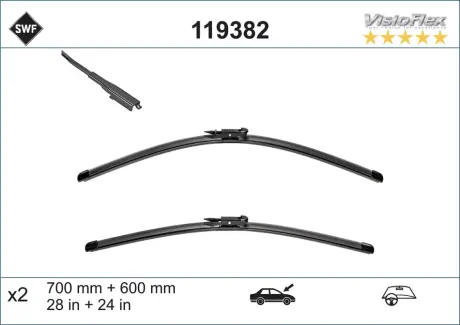 Склоочисник SWF (Valeo) 119382