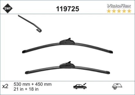 Склоочисник SWF (Valeo) 119725