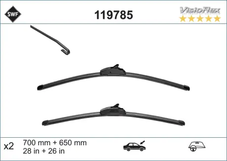 Склоочисник SWF (Valeo) 119785