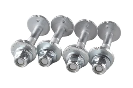 Комплект болтів з шестигранною головкою з чорного металу в наборі з гайками TEDGUM TED54791