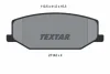 Гальмівні колодки передн, MAZDA AZ OFFROAD SUZUKI JIMNY, LJ80, SAMURAI, SJ410, SJ413, SUPER CARRY 0.7-1.9D 01.80- Textar 2114202 (фото 1)