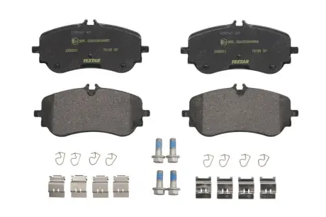 Комплект гальмівних колодок задн, MAN TGE VW AMAROK, CRAFTER, GRAND CALIFORNIA CAMPER 2.0-Electric 09.10- TEXTAR 22802 19,1 1 4