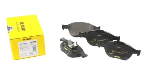 Гальмівні колодки передн, FORD FIESTA V, FOCUS I, TOURNEO CONNECT, TRANSIT CONNECT 1.4D-2.0 11.01-12.13 Textar 2344004