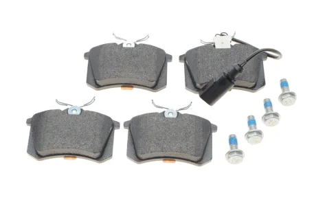 Гальмівні колодки задн(з гвинтами гальмівного супорта), AUDI A4 B5 FORD GALAXY I, GALAXY MK I SEAT ALHAMBRA VW POLO VI, SHARAN 1.8-2.8 11.94- Textar 2355403
