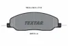 Комплект гальмівних колодок передн, FORD USA MUSTANG 3.7-5.4 01.04- TEXTAR 2451301 (фото 1)