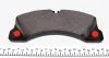 Комплект гальмівних колодок передн, PORSCHE CAYENNE, PANAMERA, PANAMERA SPORT TURISMO VW TOUAREG 2.9-6.0 09.02-12.23 TEXTAR 2455301 (фото 3)